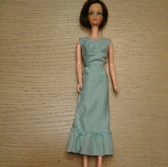 vintage barbie with real eyelashes